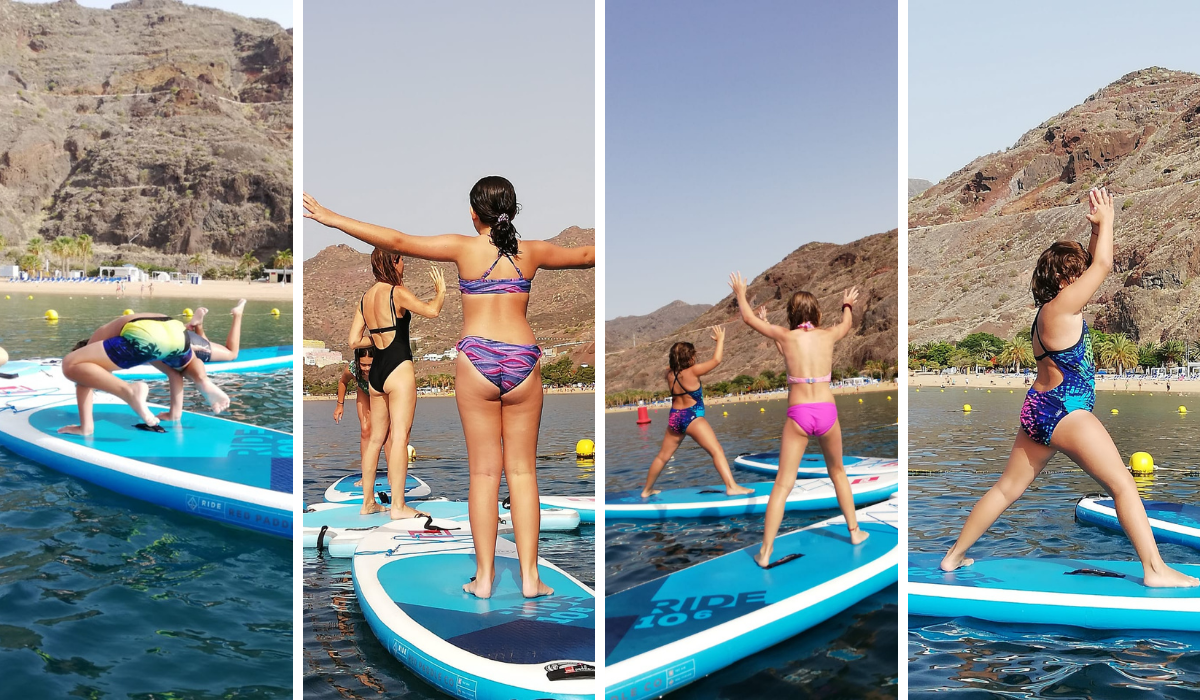 Cumpleaños con Paddle Yoga
